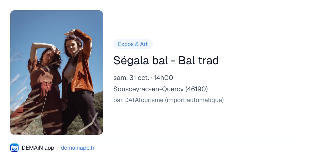 Ségala bal - Bal trad — Sousceyrac-en-Quercy