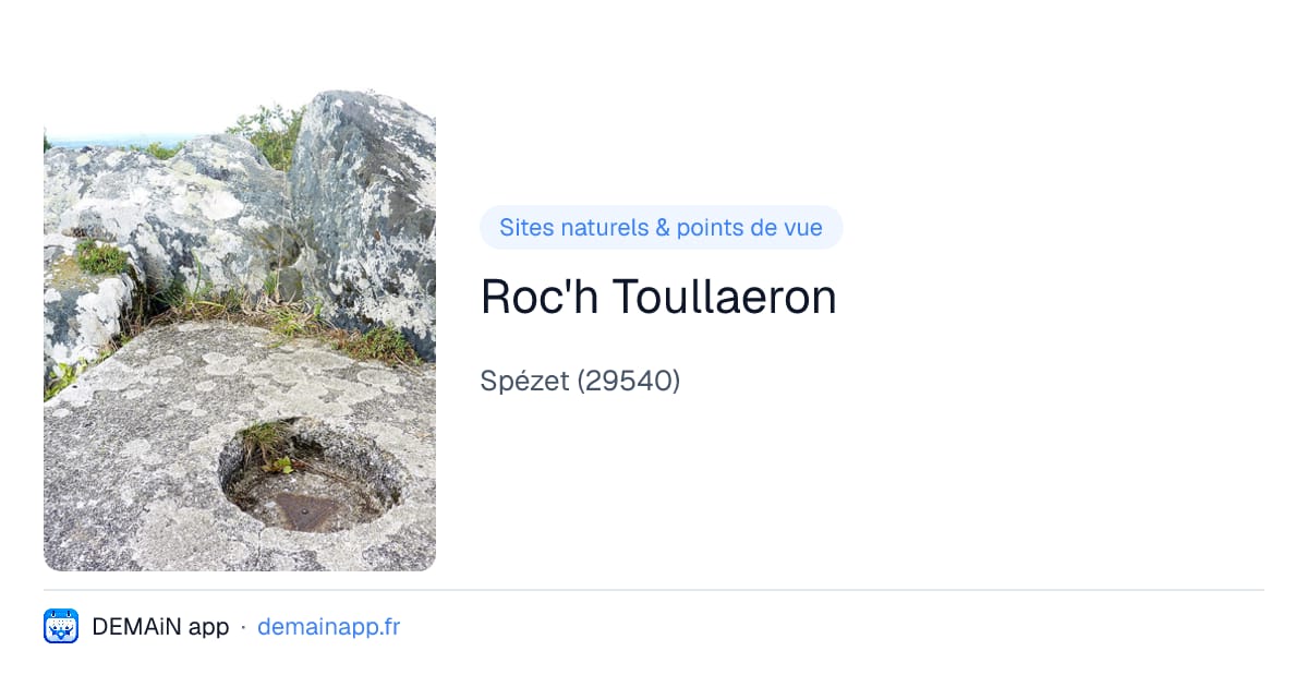 Roc'h Toullaeron — Spézet