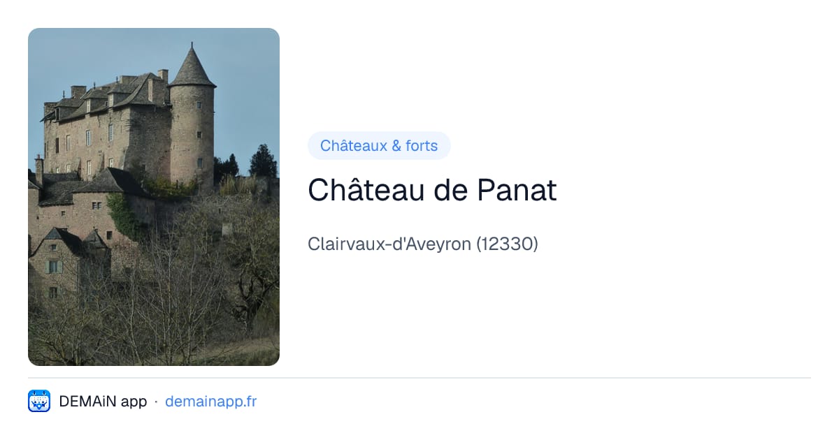 Château de Panat — Clairvaux-d'Aveyron