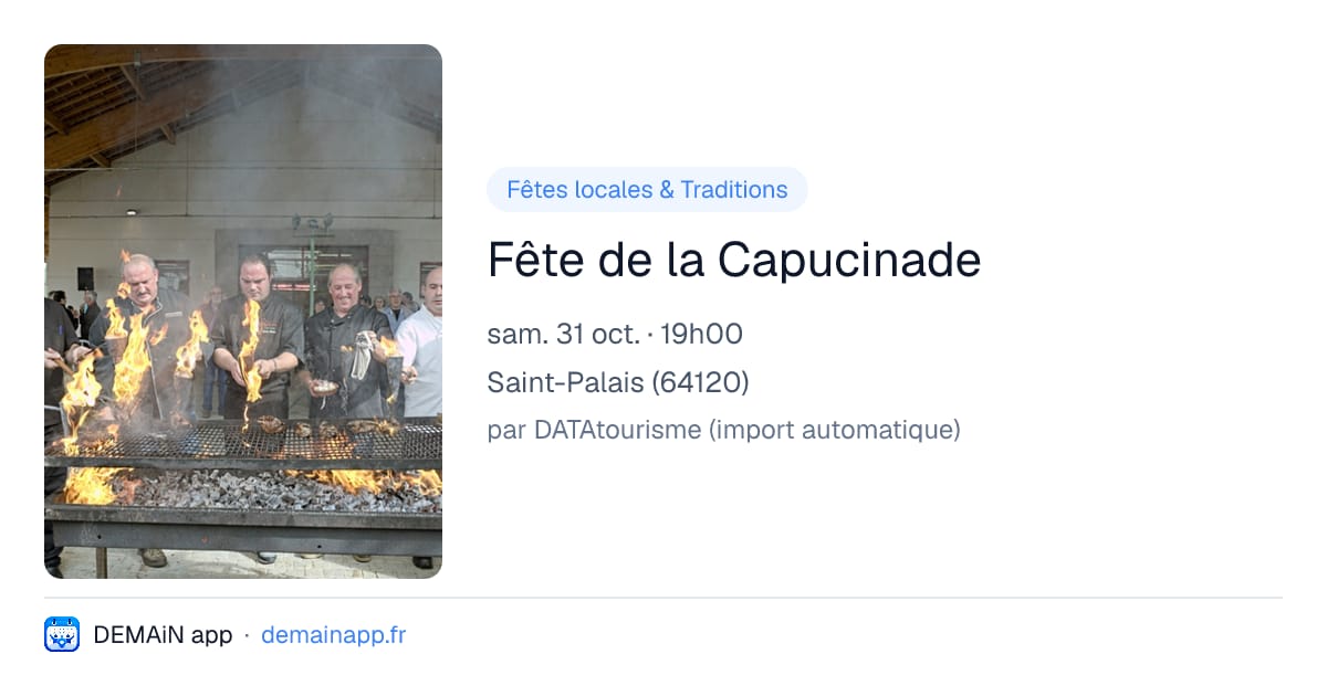 Fête de la Capucinade — Saint-Palais