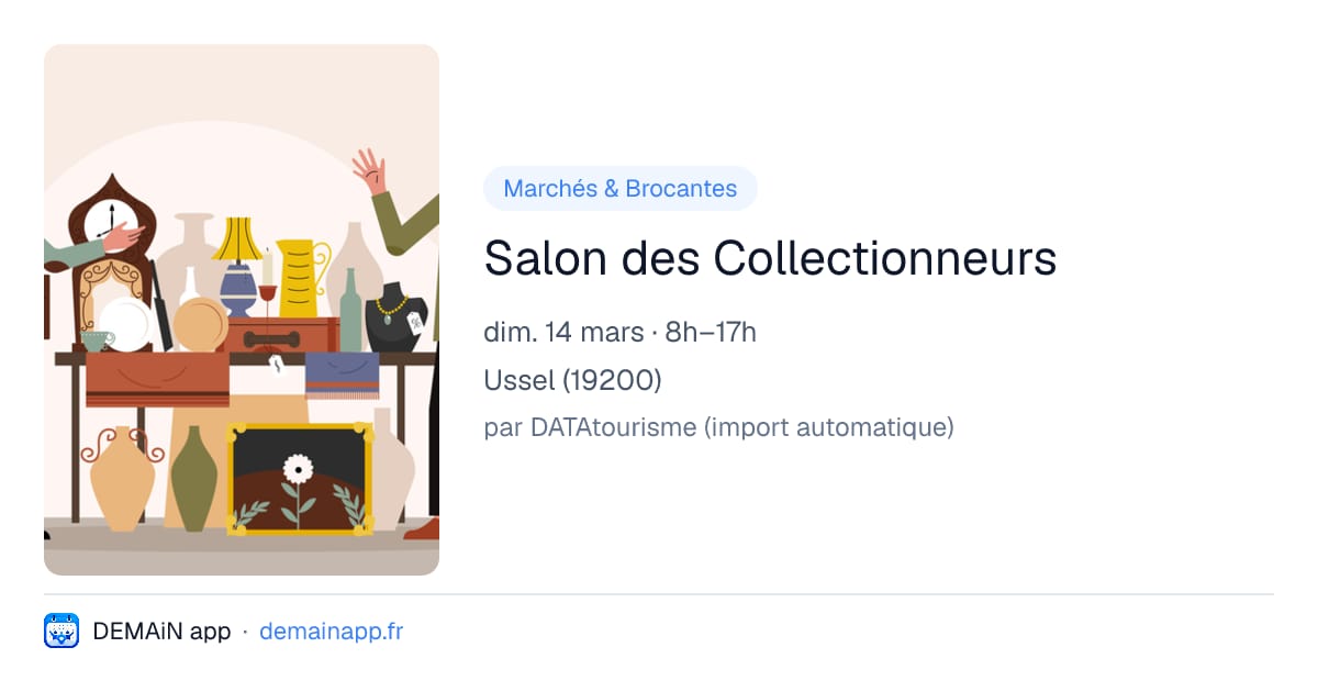 Salon des Collectionneurs — Ussel