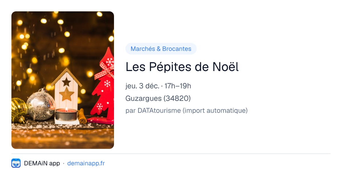 Les Pépites de Noël — Guzargues