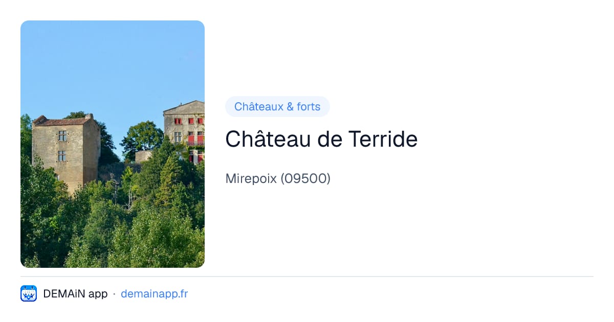 Château de Terride — Mirepoix