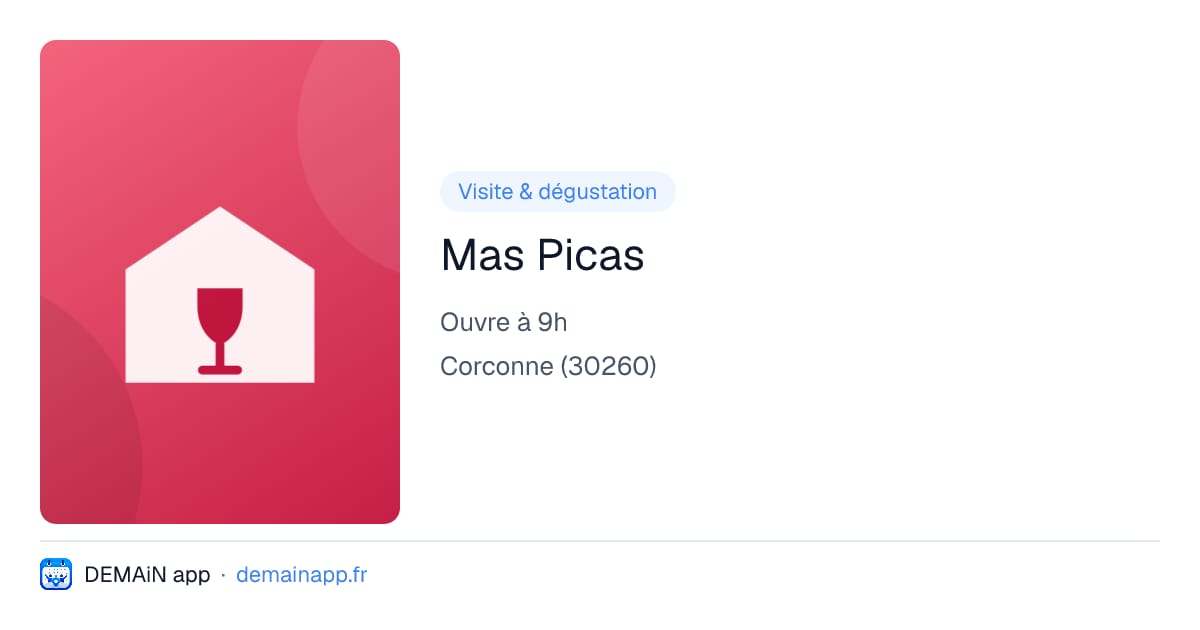 Mas Picas — Corconne