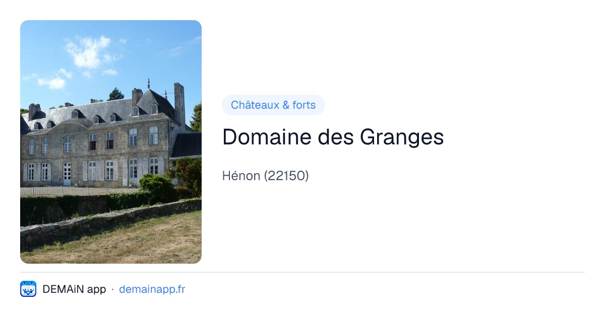 Domaine des Granges — Hénon