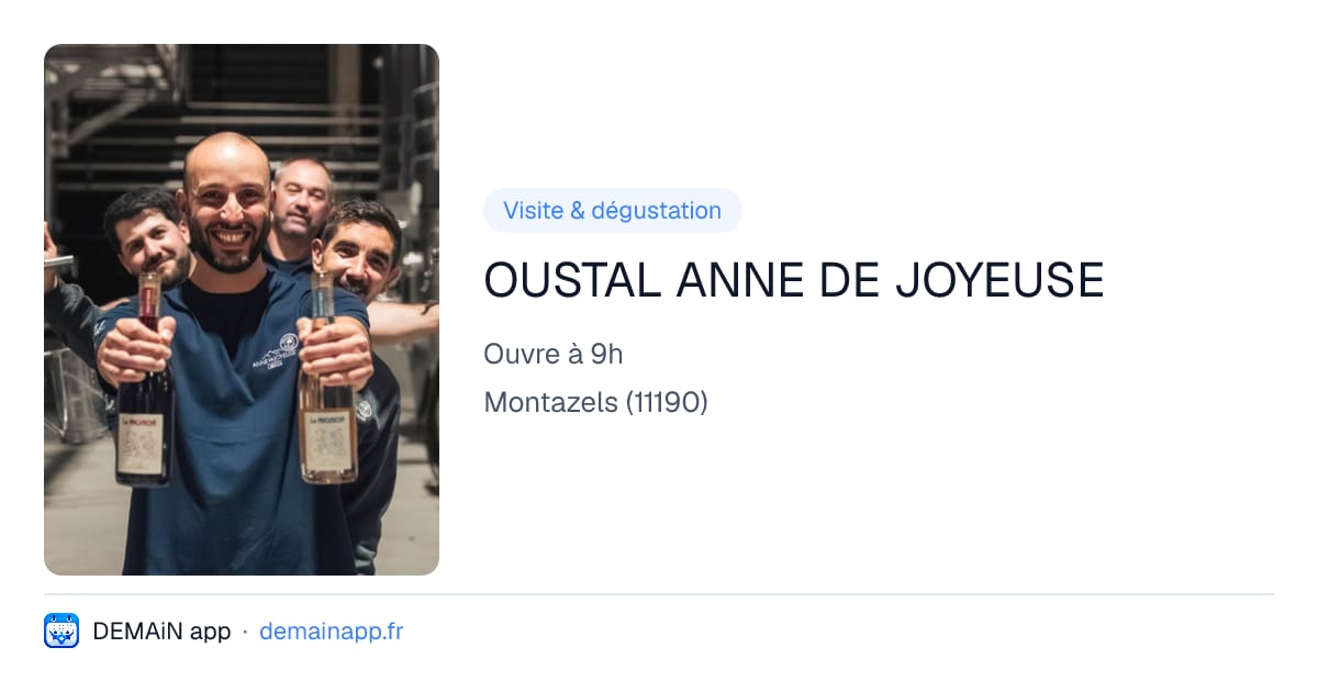 OUSTAL ANNE DE JOYEUSE — Montazels