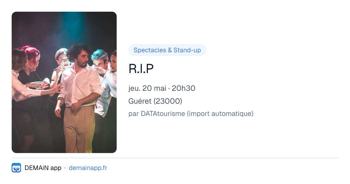 R.I.P — Guéret