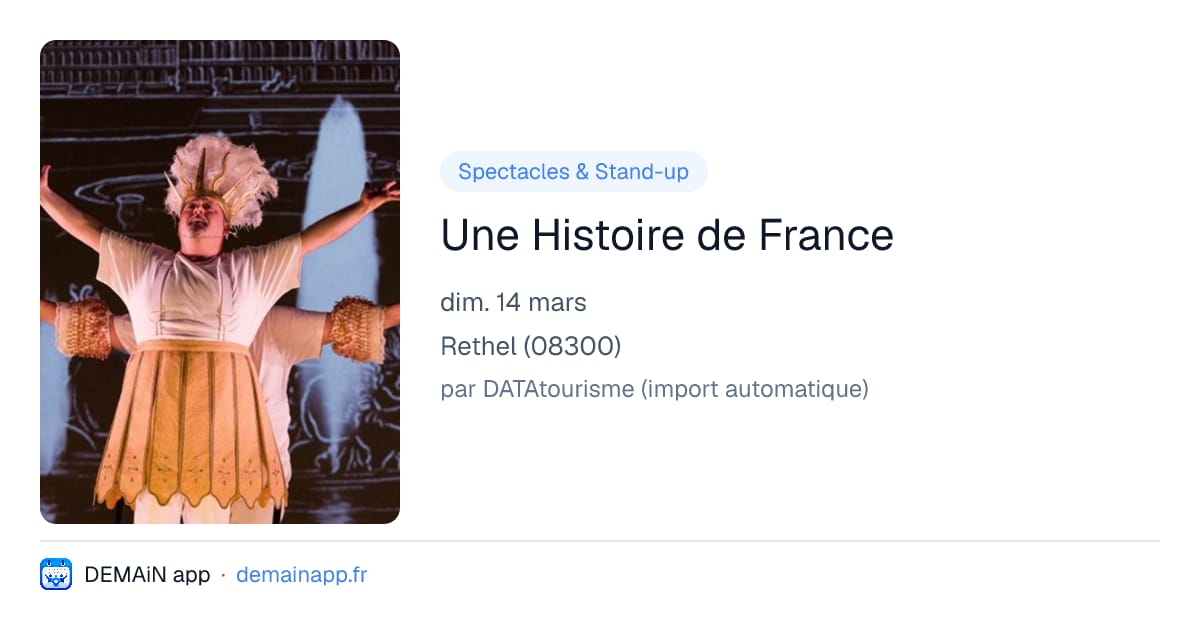 Une Histoire de France — Rethel