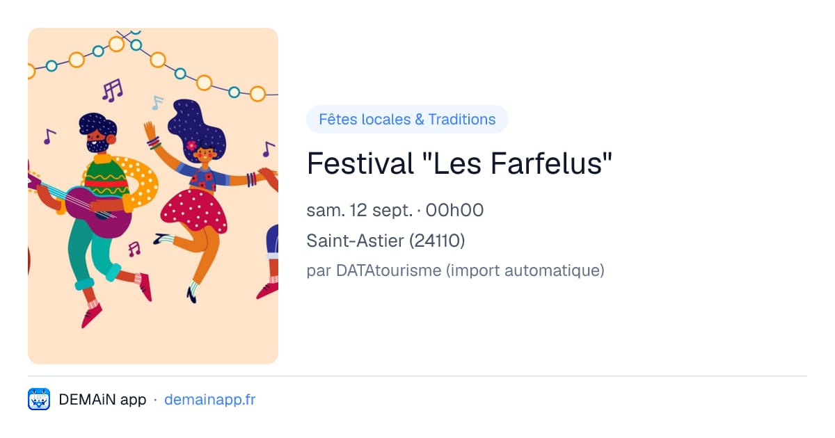 Festival "Les Farfelus" — Saint-Astier