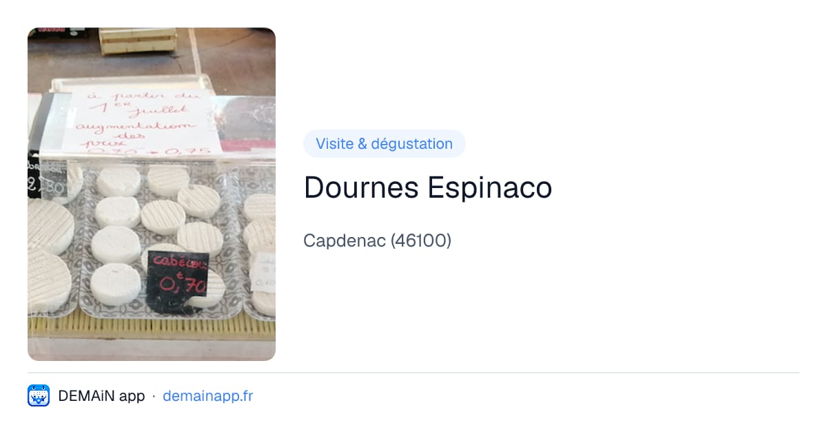 Dournes Espinaco — Capdenac