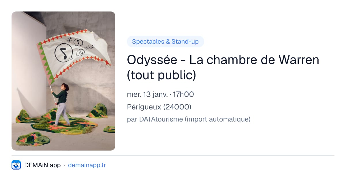 Odyssée - La chambre de Warren (tout public) — Périgueux