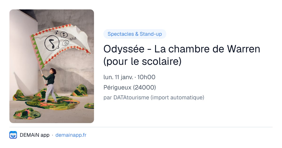 Odyssée - La chambre de Warren (pour le scolaire) — Périgueux