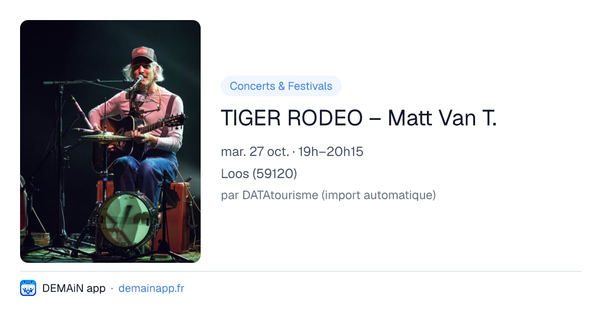 TIGER RODEO – Matt Van T. — Loos