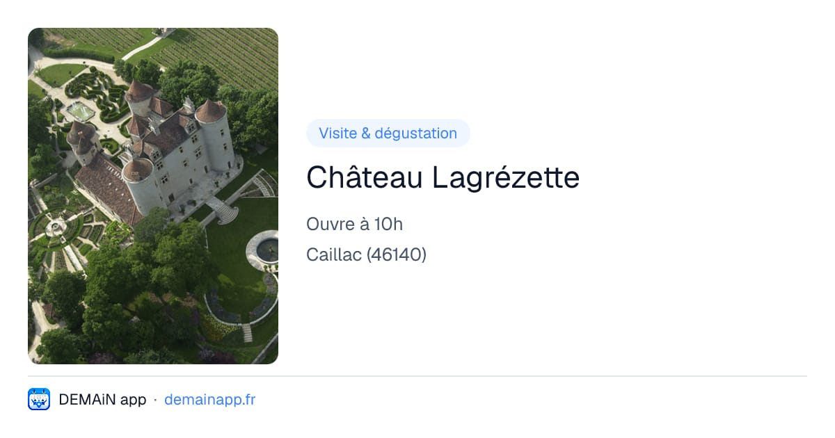 Château Lagrézette — Caillac