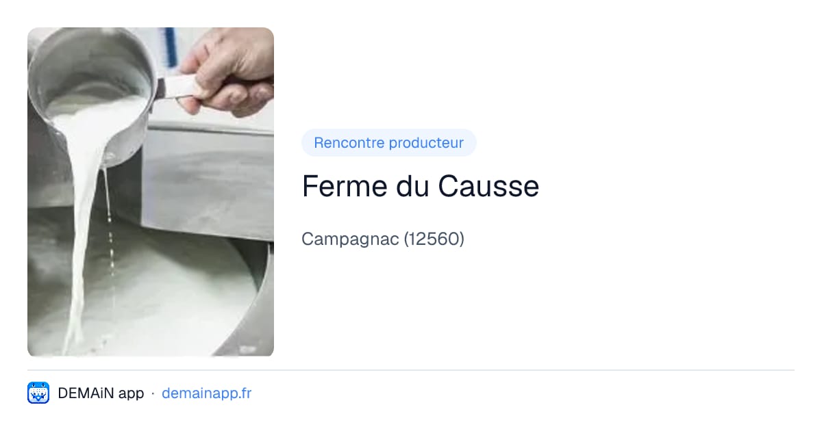 Ferme du Causse — Campagnac