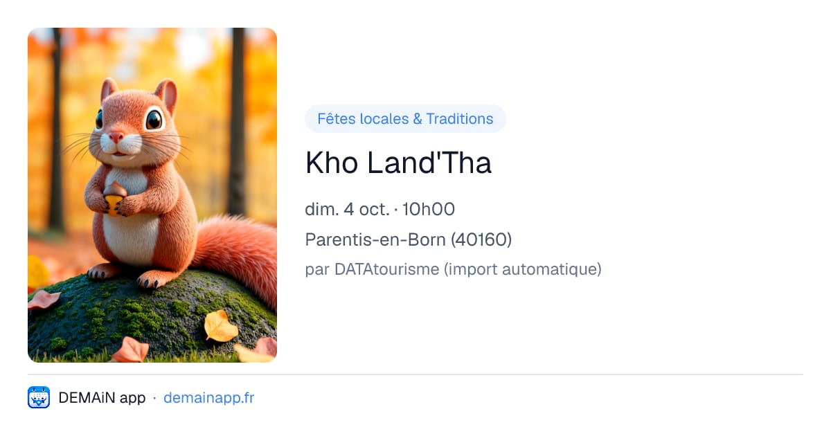 Kho Land'Tha — Parentis-en-Born