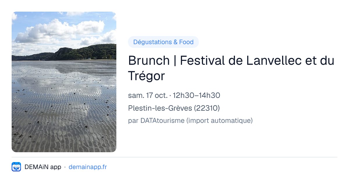Brunch | Festival de Lanvellec et du Trégor — Plestin-les-Grèves
