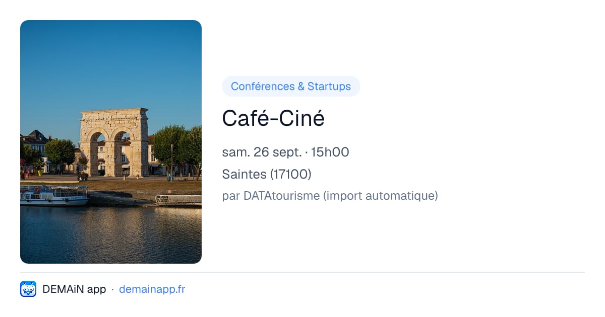 Café-Ciné — Saintes