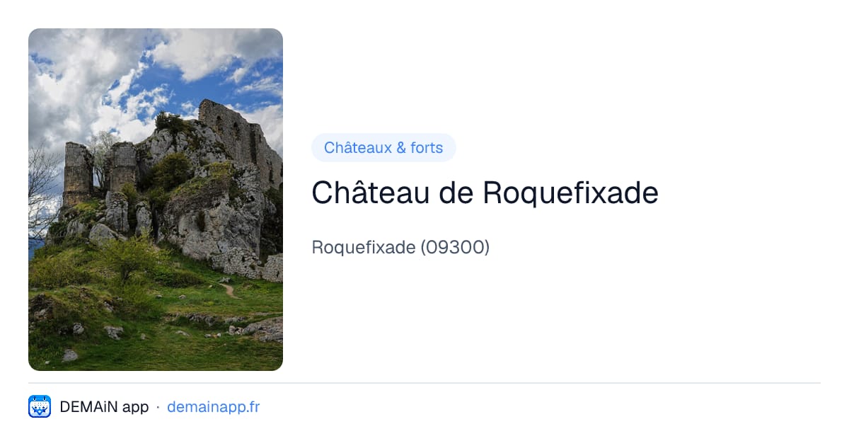 Château de Roquefixade — Roquefixade