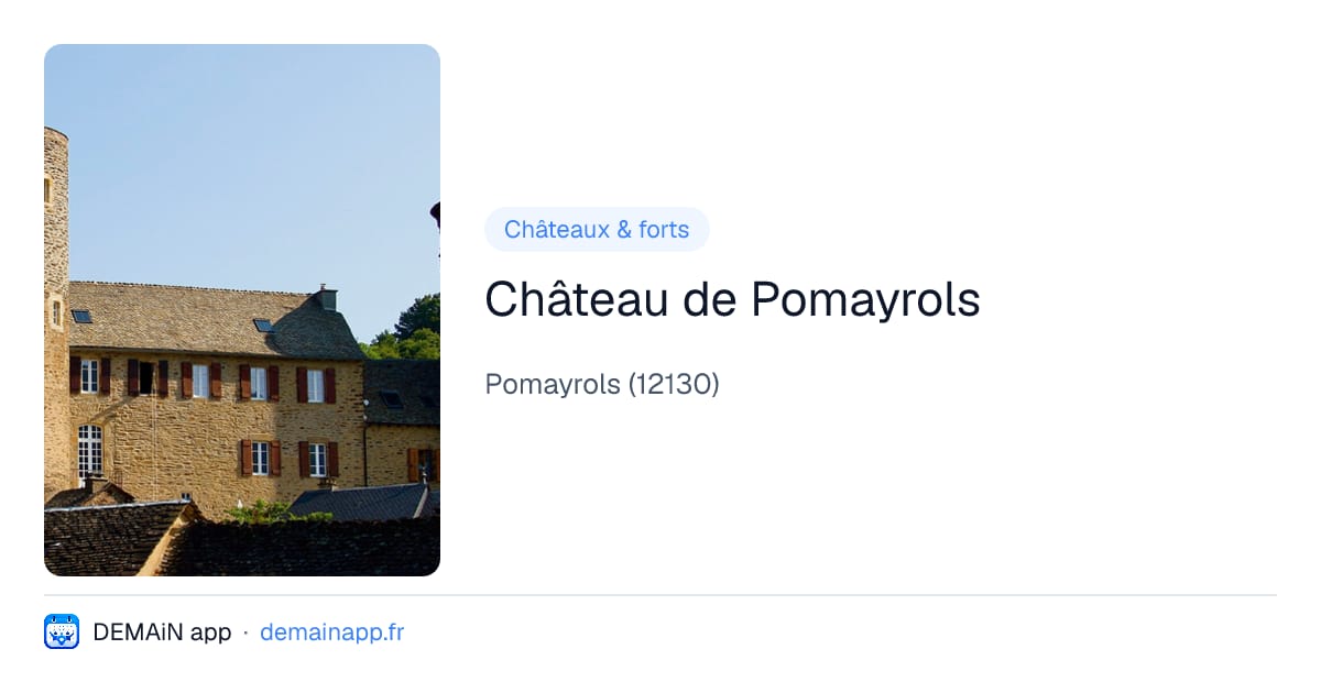 Château de Pomayrols — Pomayrols