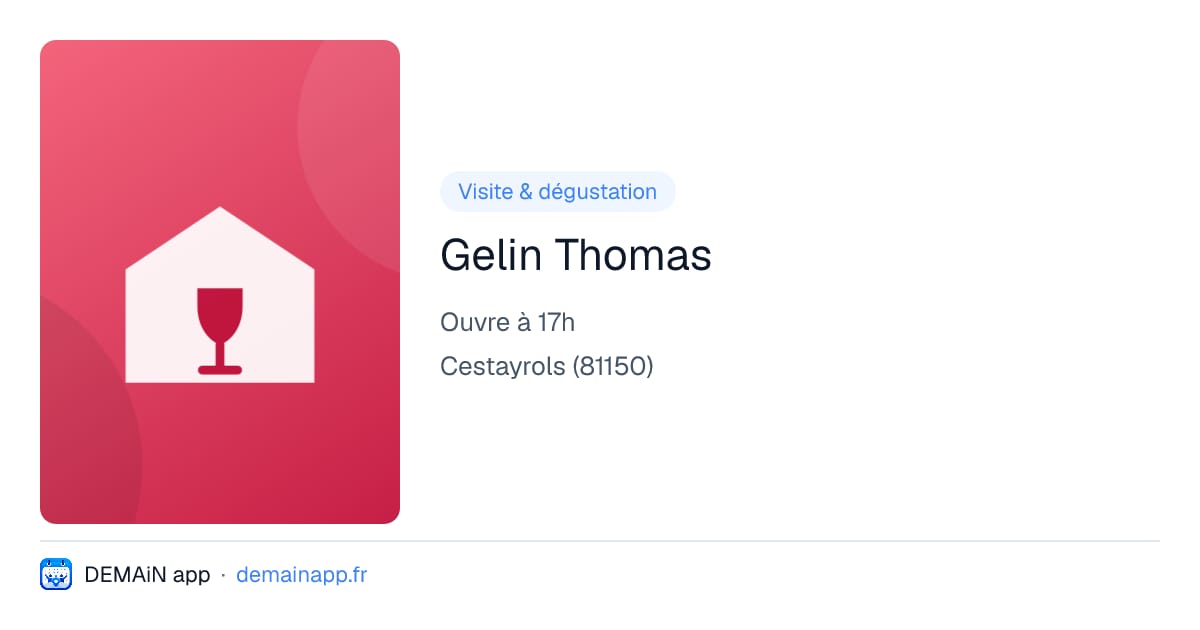 Gelin Thomas — Cestayrols