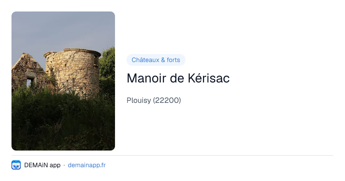 Manoir de Kérisac — Plouisy
