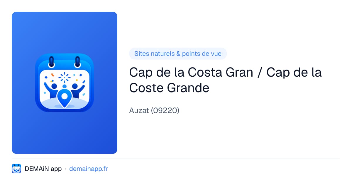 Cap de la Costa Gran / Cap de la Coste Grande — Auzat