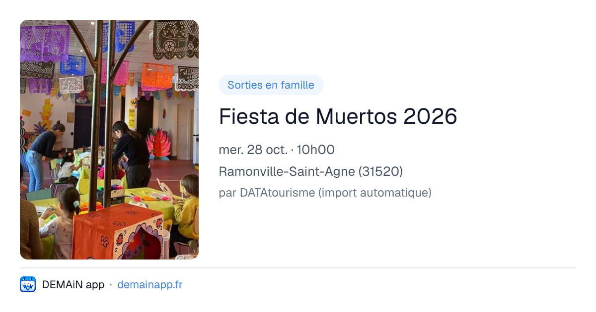 Fiesta de Muertos 2026 — Ramonville-Saint-Agne