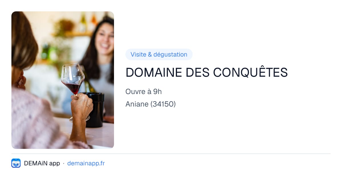 DOMAINE DES CONQUÊTES — Aniane
