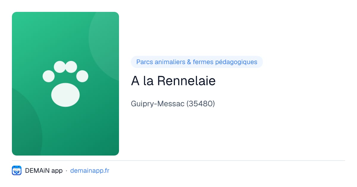 A la Rennelaie — Guipry-Messac