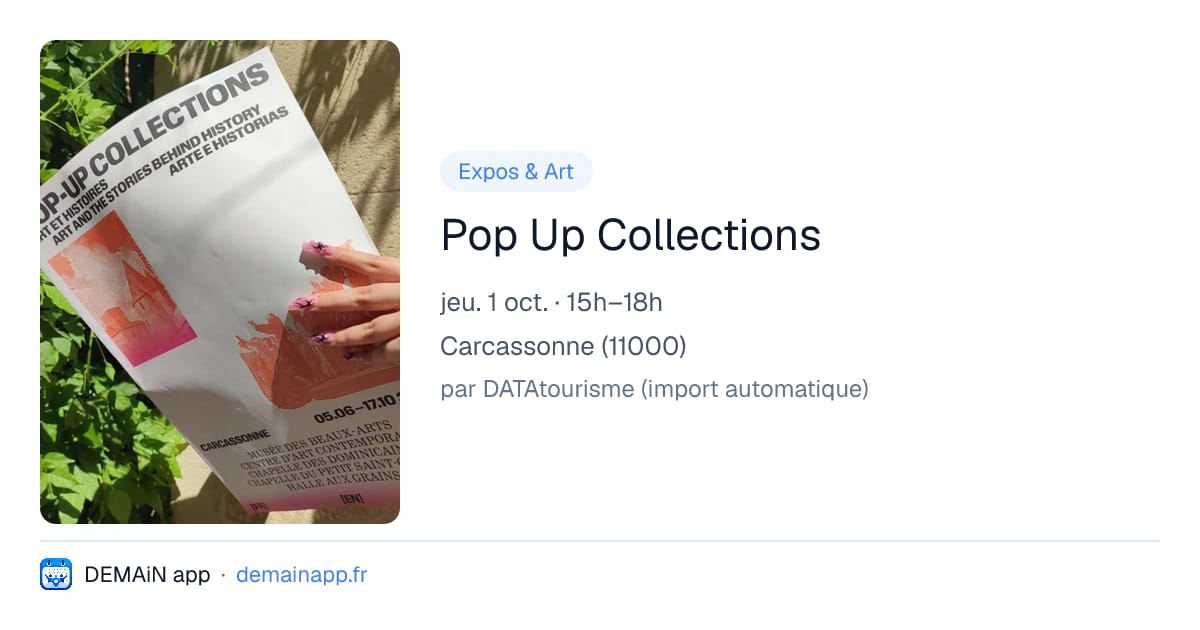 Pop Up Collections — Carcassonne