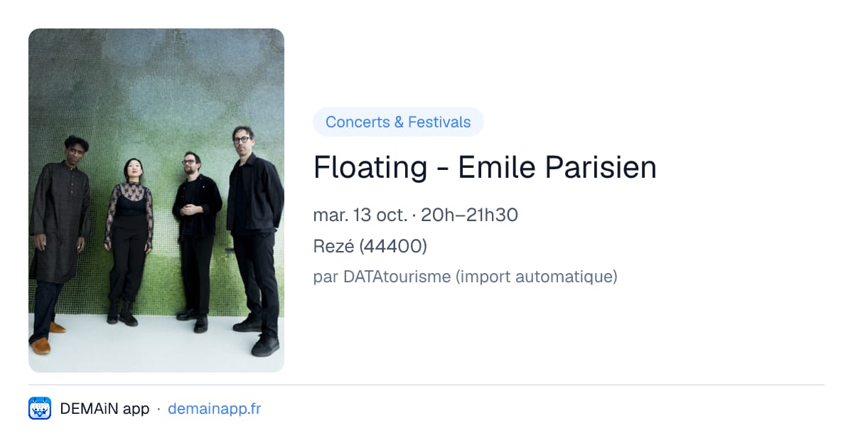 Floating - Emile Parisien — Rezé