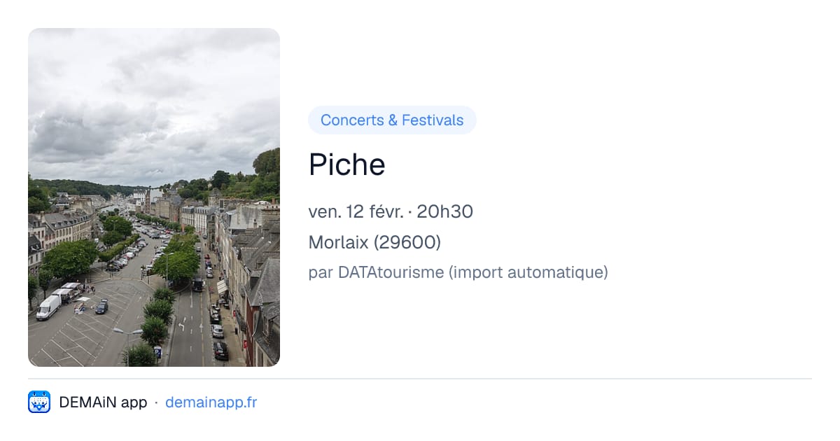 Piche — Morlaix