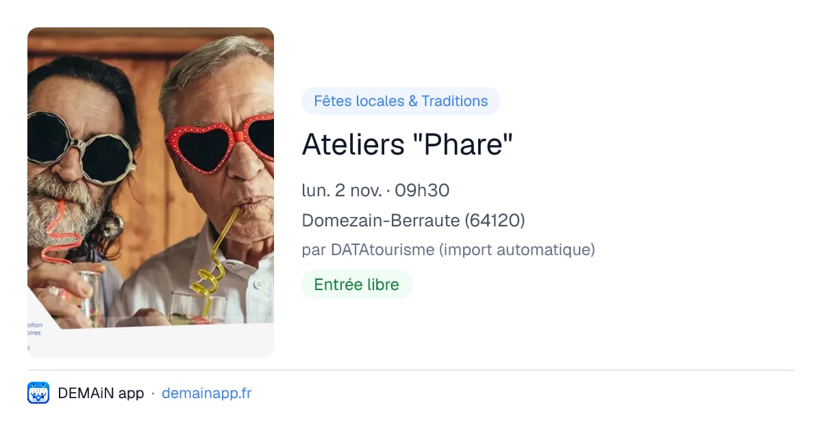 Ateliers "Phare" — Domezain-Berraute