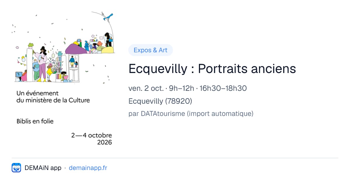 Ecquevilly : Portraits anciens — Ecquevilly