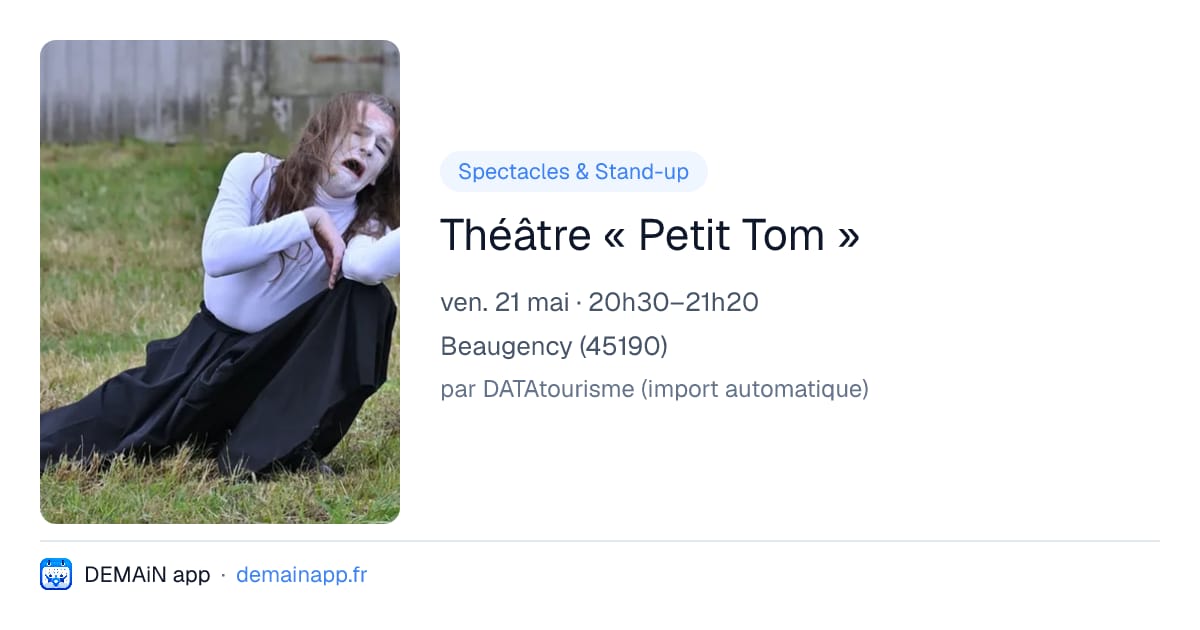 Théâtre « Petit Tom » — Beaugency