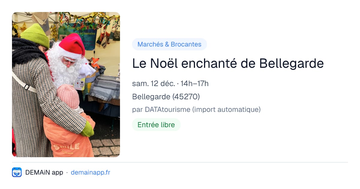 Le Noël enchanté de Bellegarde — Bellegarde