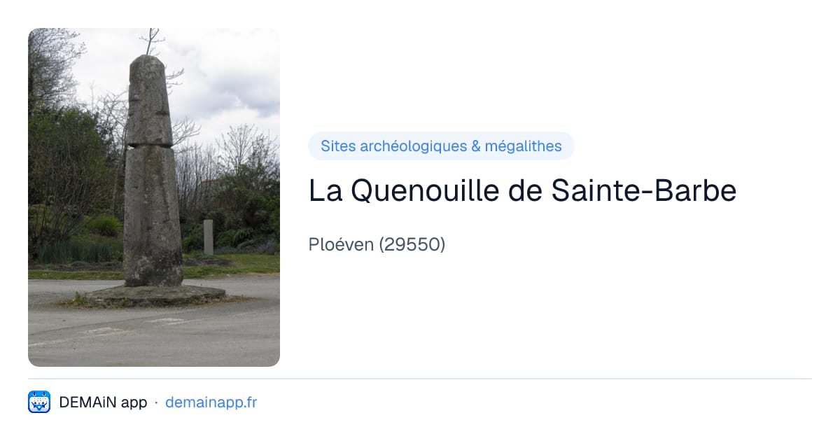 La Quenouille de Sainte-Barbe — Ploéven