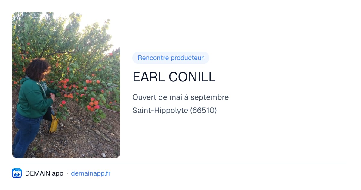 EARL CONILL — Saint-Hippolyte