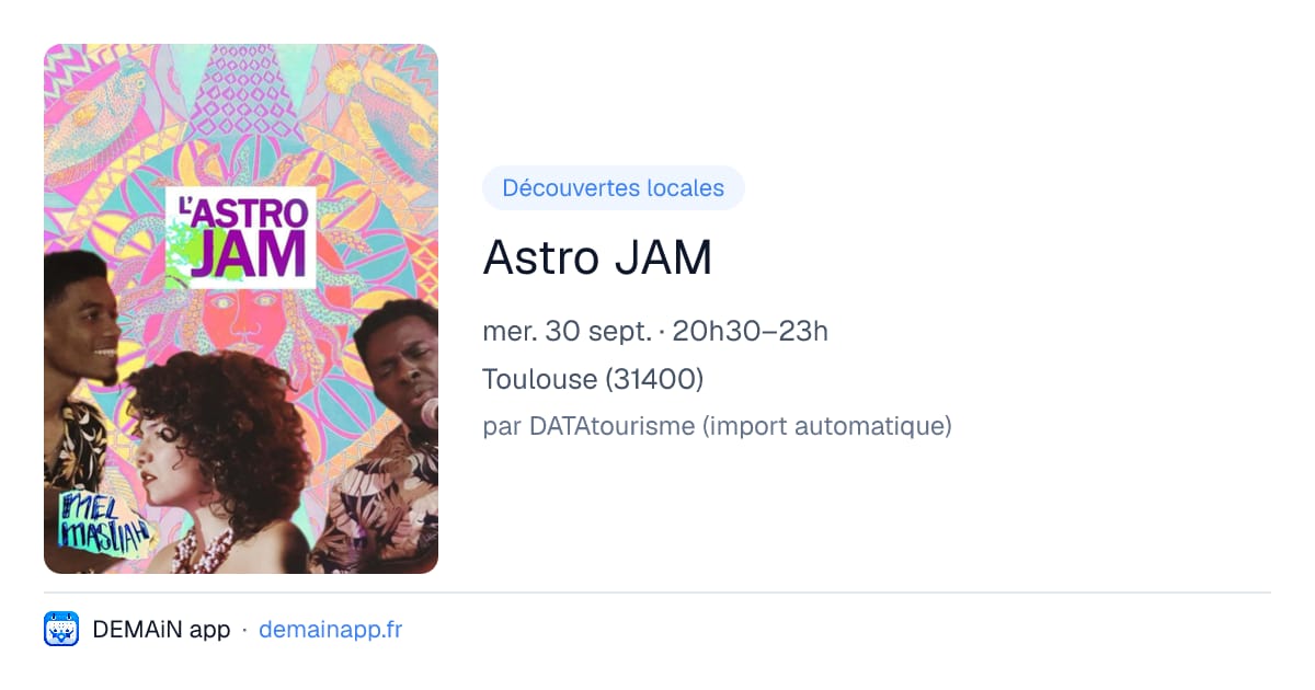 Astro JAM — Toulouse