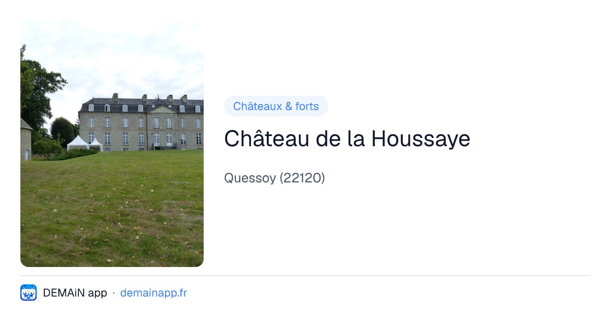 Château de la Houssaye — Quessoy