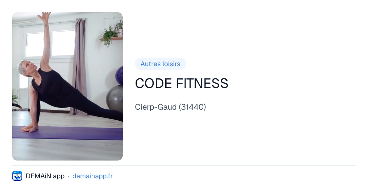 CODE FITNESS — Cierp-Gaud