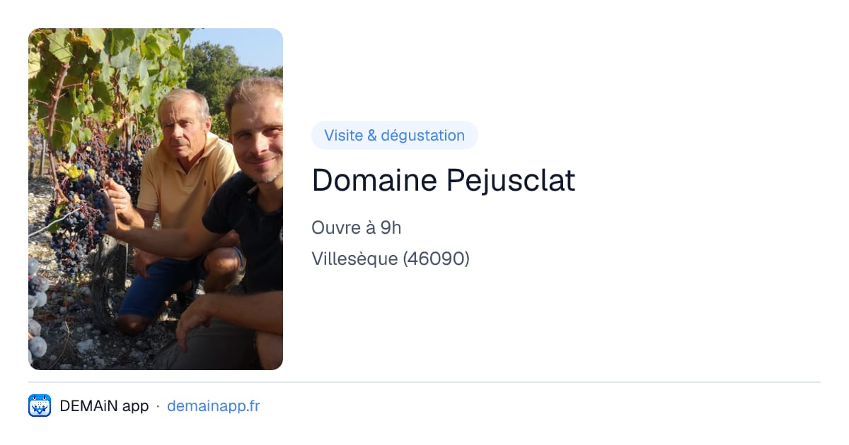 Domaine Pejusclat — Villesèque