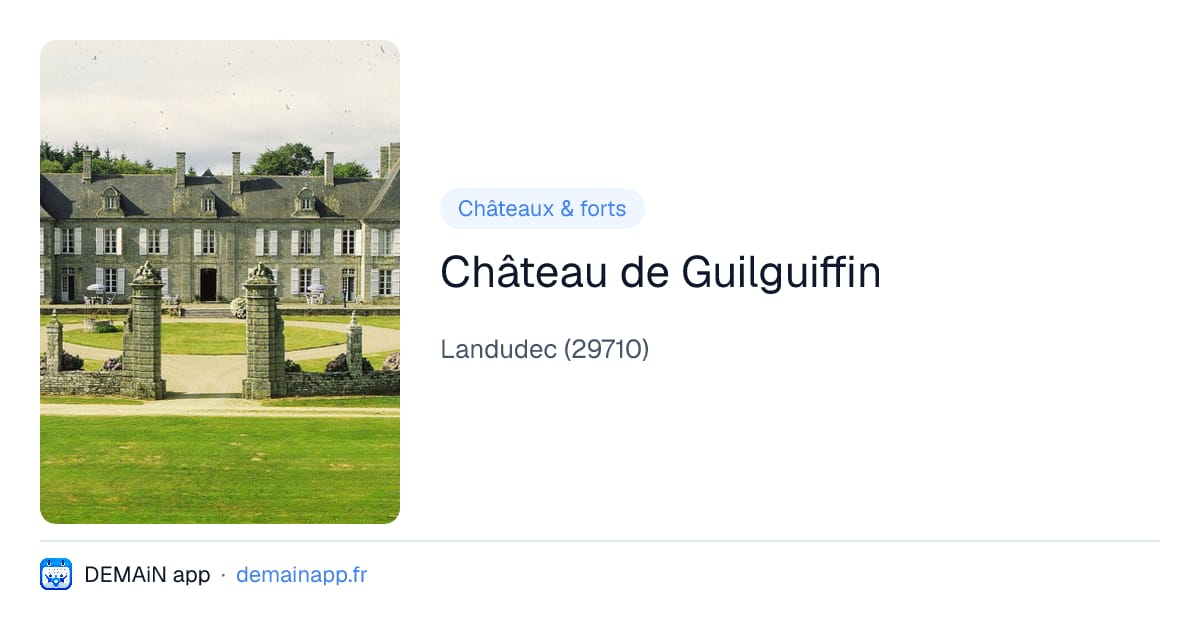 Château de Guilguiffin — Landudec