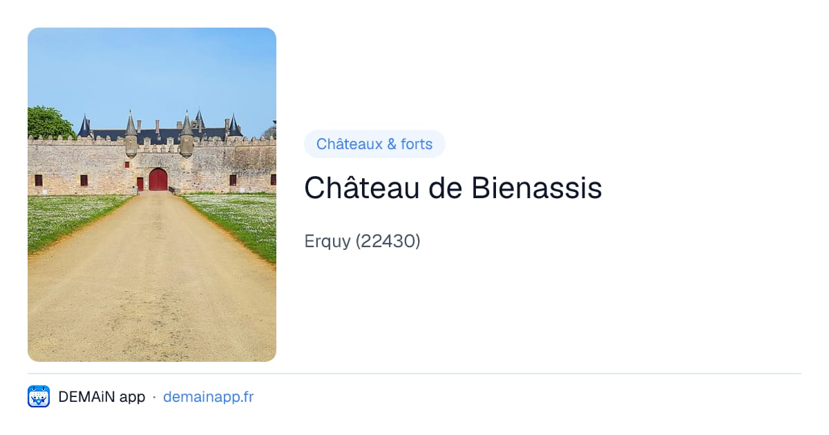 Château de Bienassis — Erquy