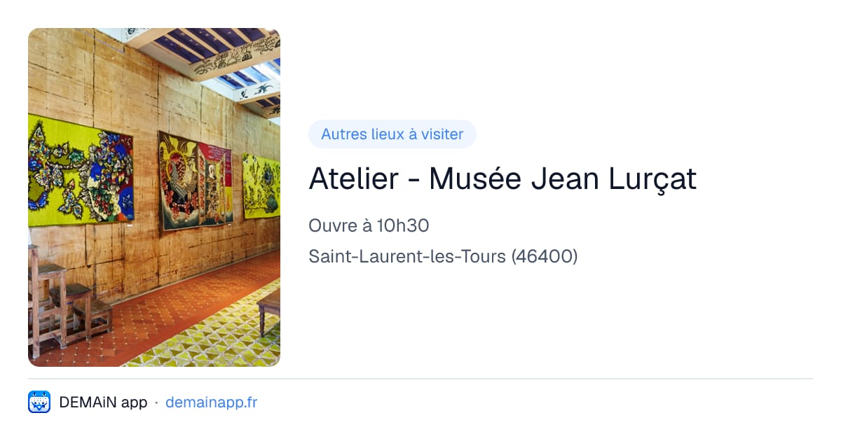 Atelier - Musée Jean Lurçat — Saint-Laurent-les-Tours
