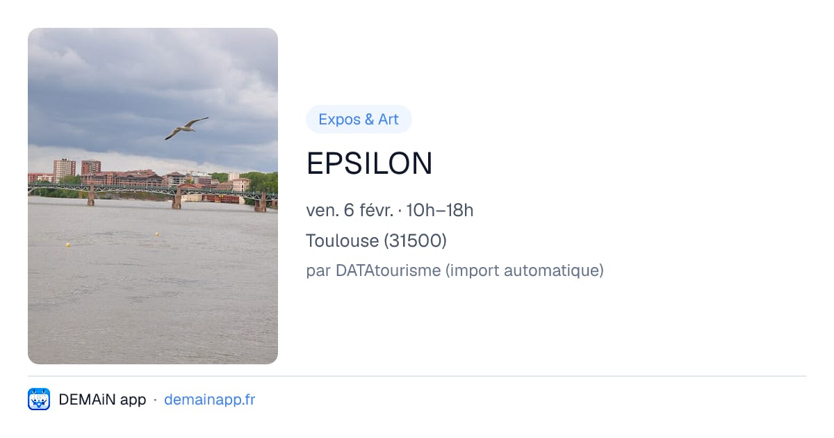 EPSILON — Toulouse