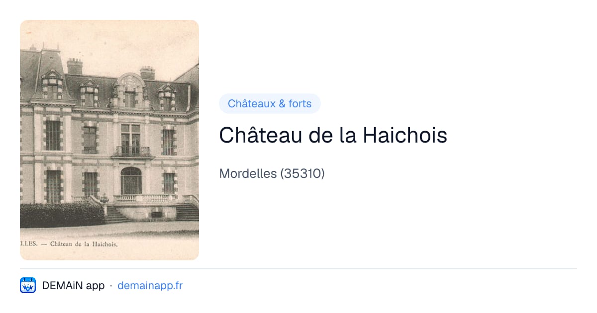 Château de la Haichois — Mordelles