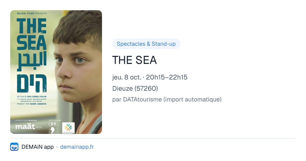 THE SEA — Dieuze