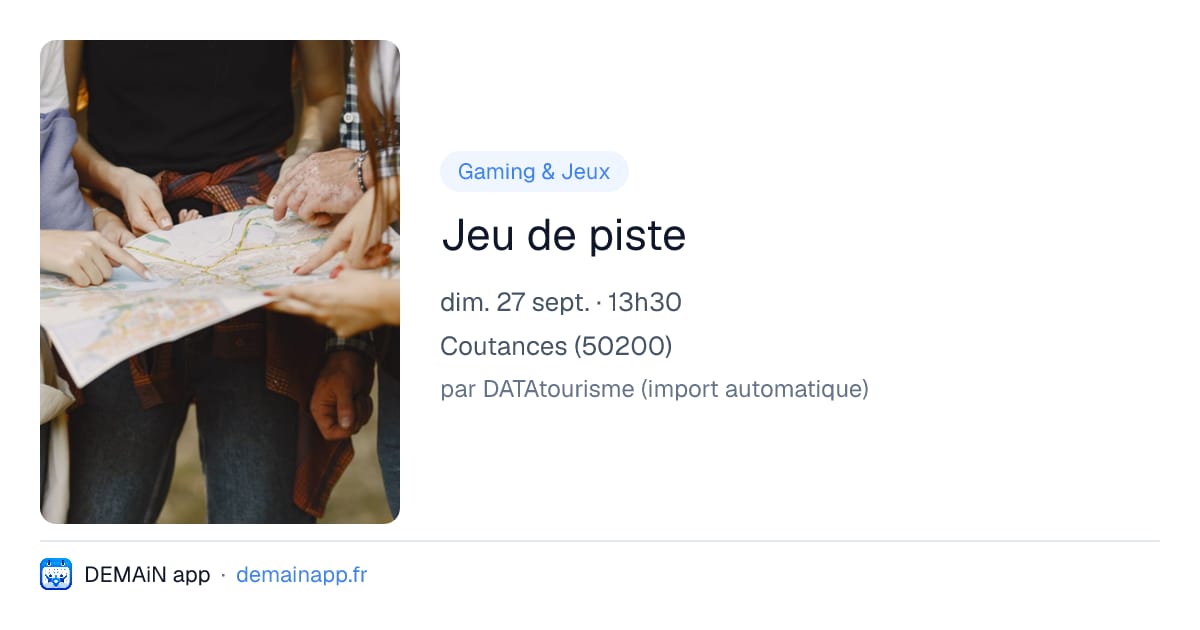 Jeu de piste — Coutances